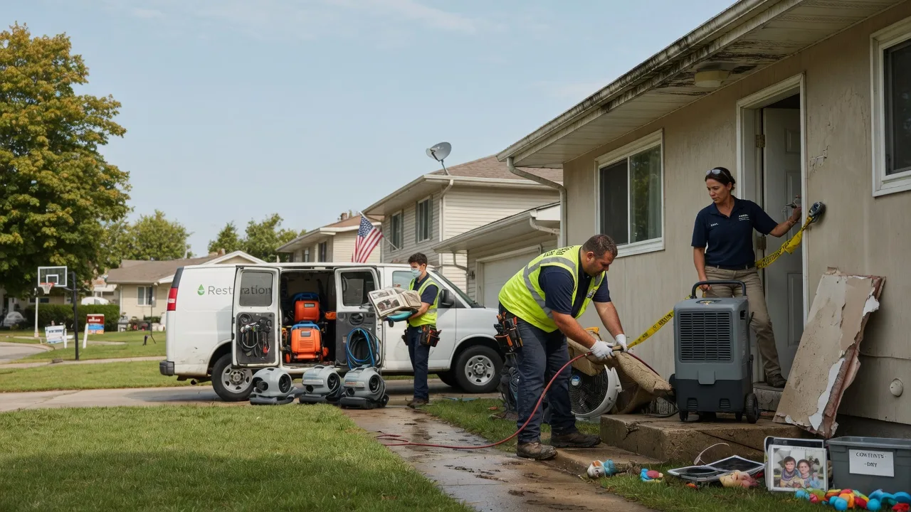 Water Damage Restoration in Sun City, KS near me